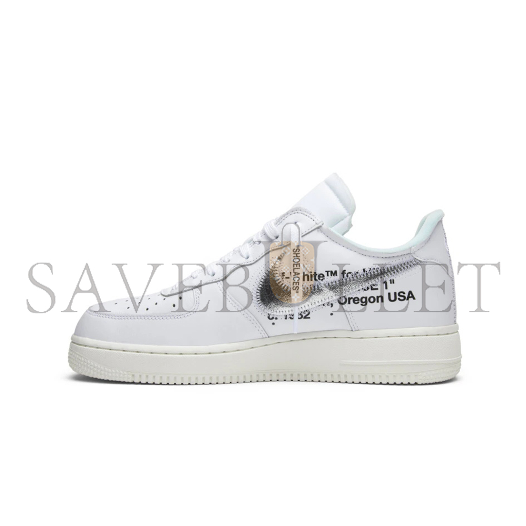 NIKE OFF-WHITE X NIKE AIR FORCE 1 WHITE AO4297-100